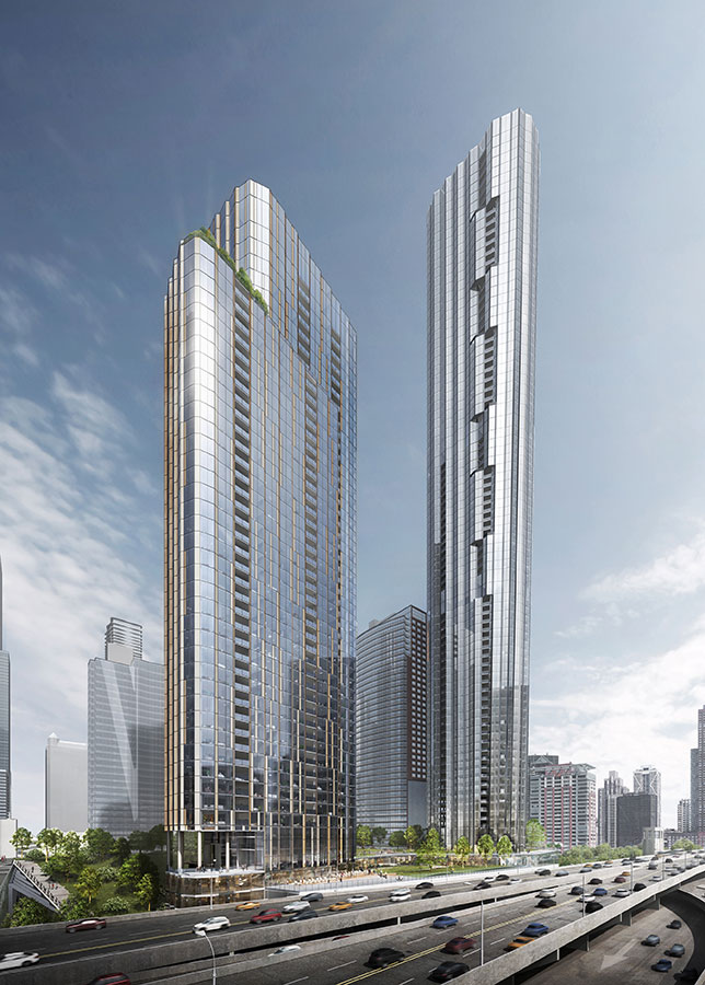 Lakeshore East Cirrus & Cascade Towers | Thornton Tomasetti