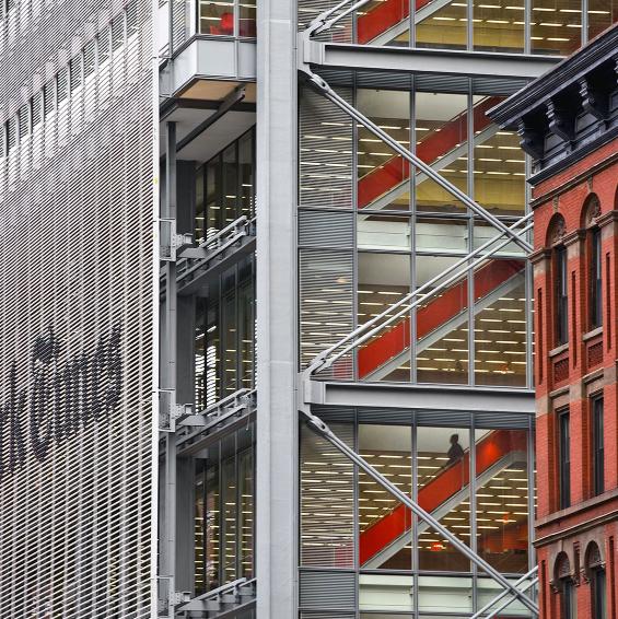 new york times building details