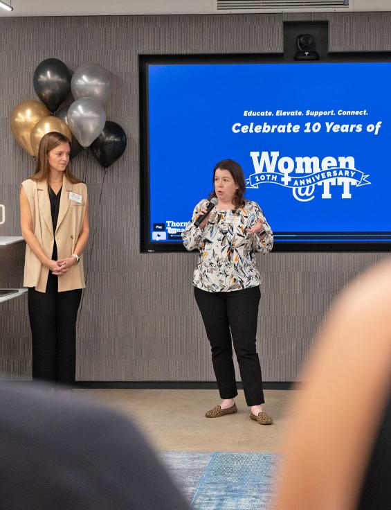 The Women@TT 10 year anniversary party in New York.