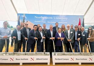 The Roux Institute at Northeastern University Breaks Ground