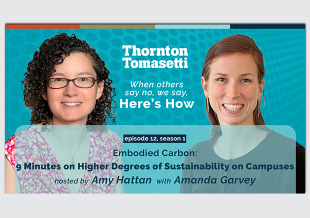 9 Minutes on Higher Degrees of Sustainability on Campuses