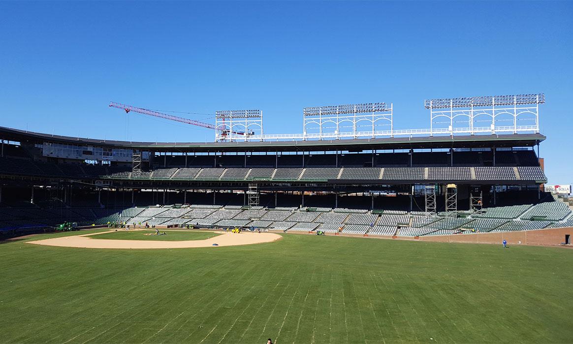 Photo Essay: Football at Wrigley Field - Stadium Tech Report