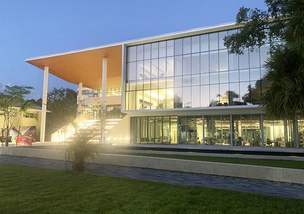 Ransom Everglades School STEM Building in Coconut Grove, Florida.