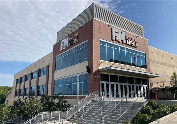 F&M Bank Arena in Clarksville, Tennessee. 