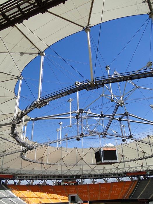 La Plata Stadium in La Plata, Buenos Aires, Argentina.