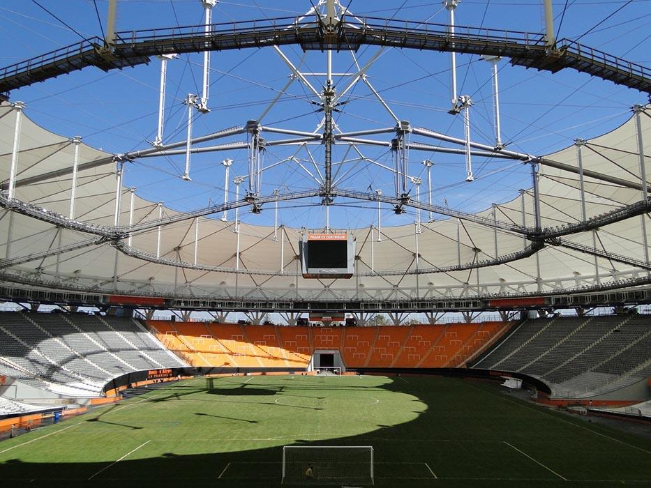 La Plata Stadium in La Plata, Buenos Aires, Argentina.