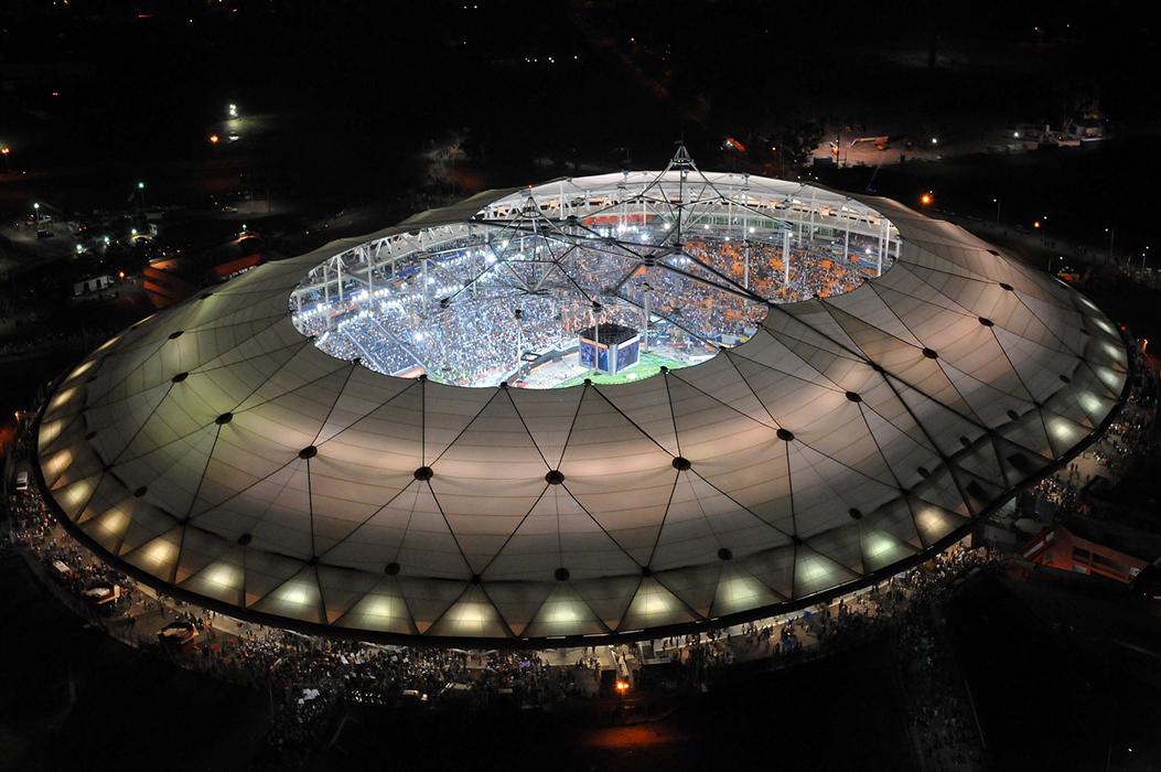 La Plata Stadium in La Plata, Buenos Aires, Argentina.