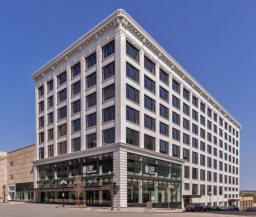 OSF HealthCare Ministry Headquarters Renovation in Peoria, Illinois.