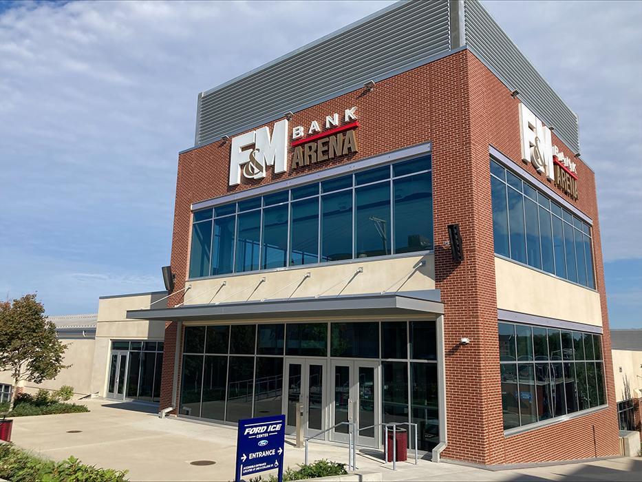 F&M Bank Arena in Clarksville, Tennessee. 