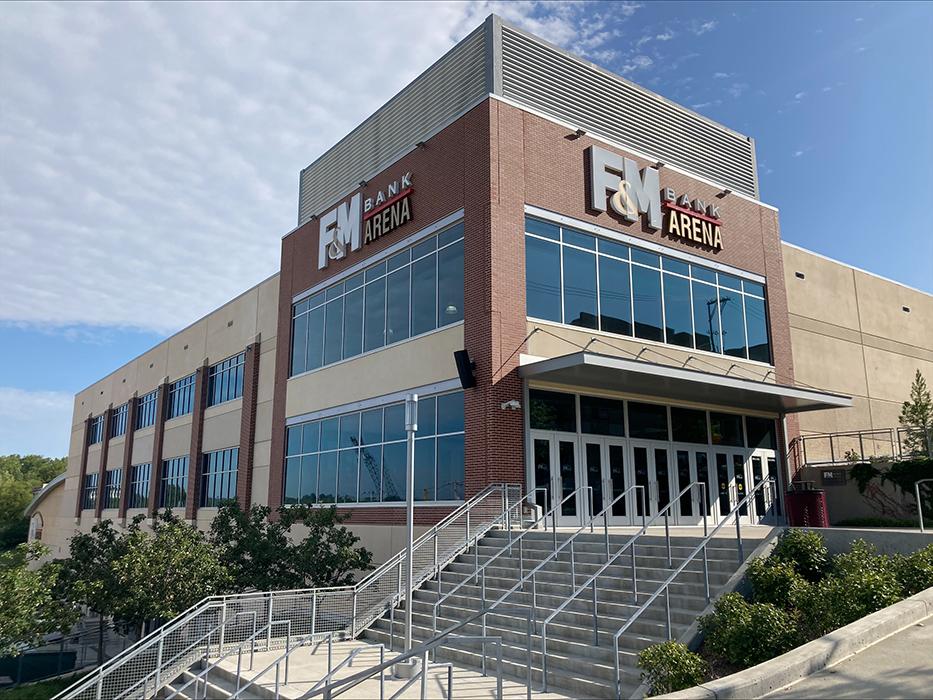 F&M Bank Arena in Clarksville, Tennessee. 