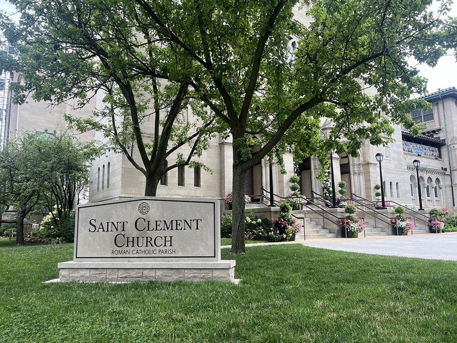 Saint Clement Parish Dome Renovation in Chicago.