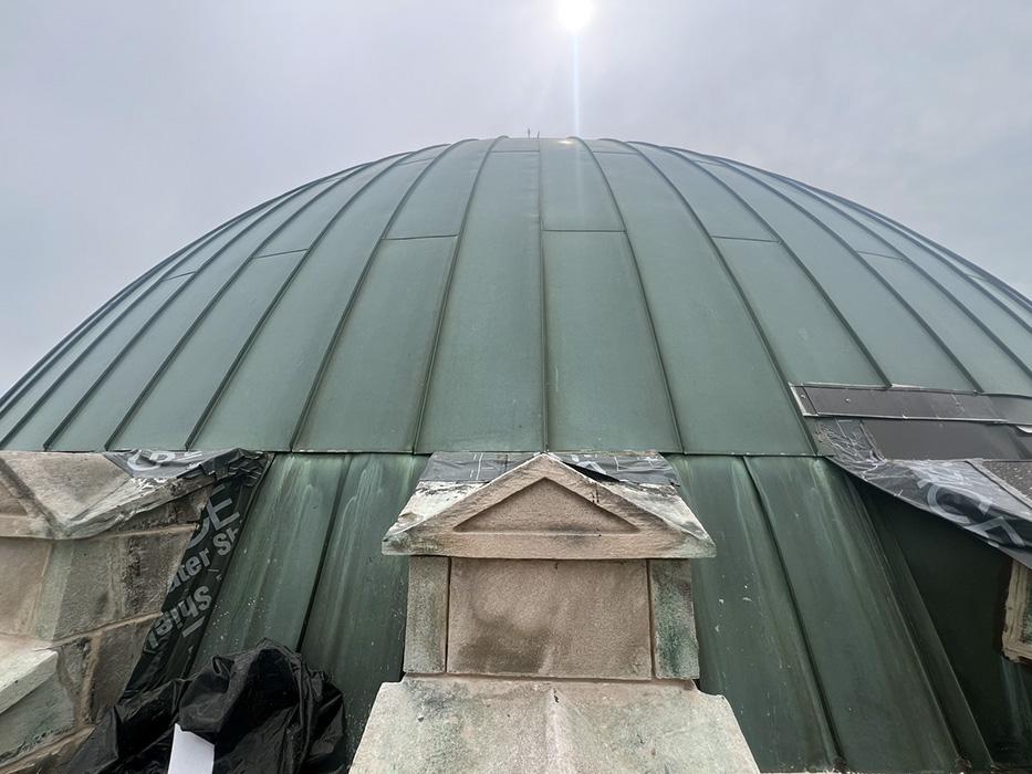 Saint Clement Parish Dome Renovation in Chicago.