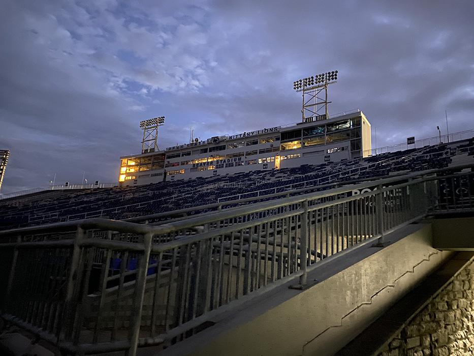 The Pennsylvania State University Beaver Stadium in University Park, Pennsylvania.