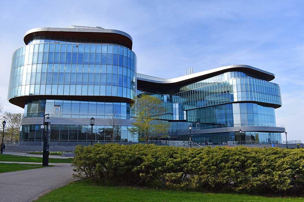 The Global Hub at the Kellogg School of Management at Northwestern University in Illinois.