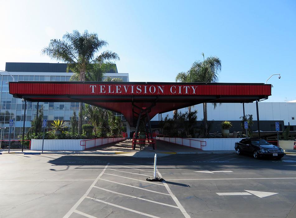 CBS Television City in Los Angeles, California.