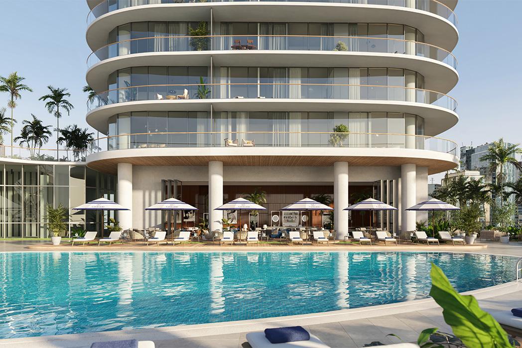 Cipriani Residences in Miami, Florida. 