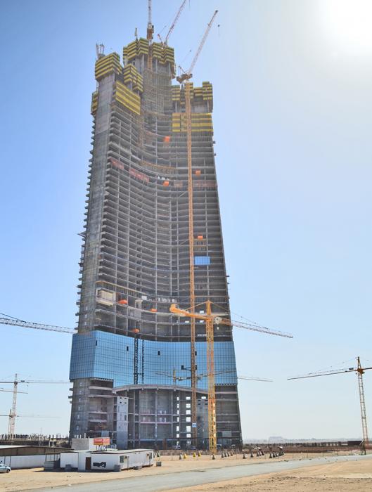 jeddah tower finish date