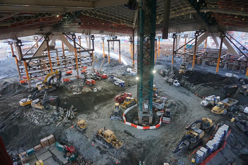 seattle kraken arena construction