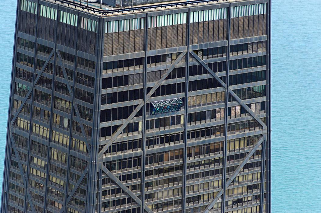 tilting skyscraper chicago